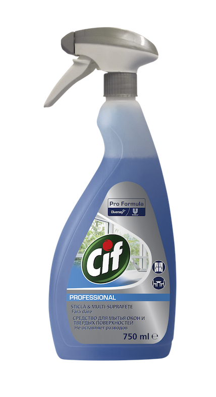 Cif Professional Window_Multisurf ace, 0,75L фото