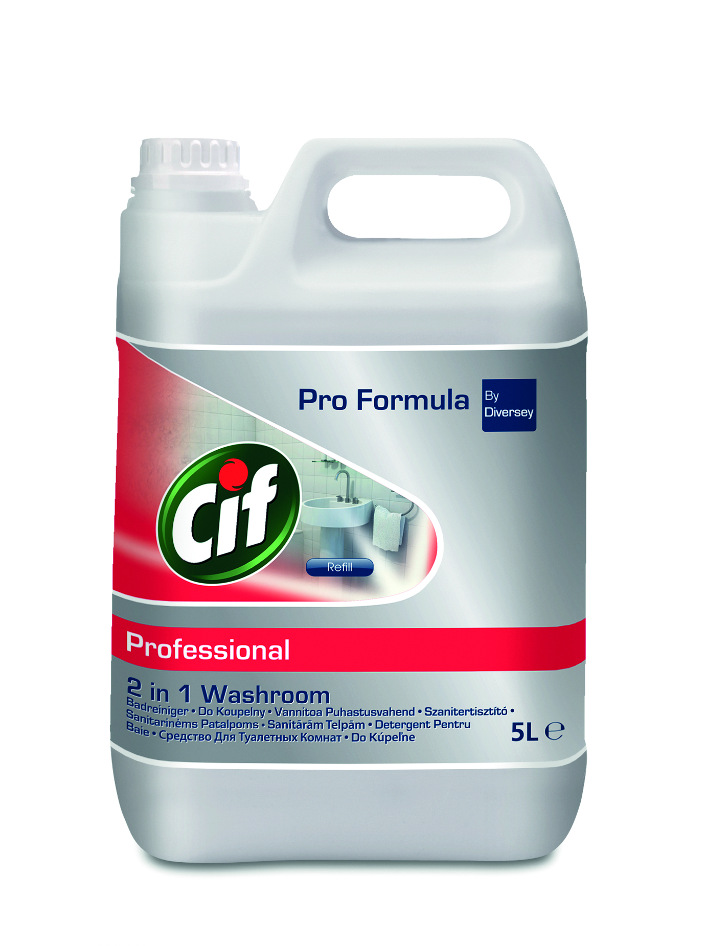 Cif Washroom 2 in 1 5L фото
