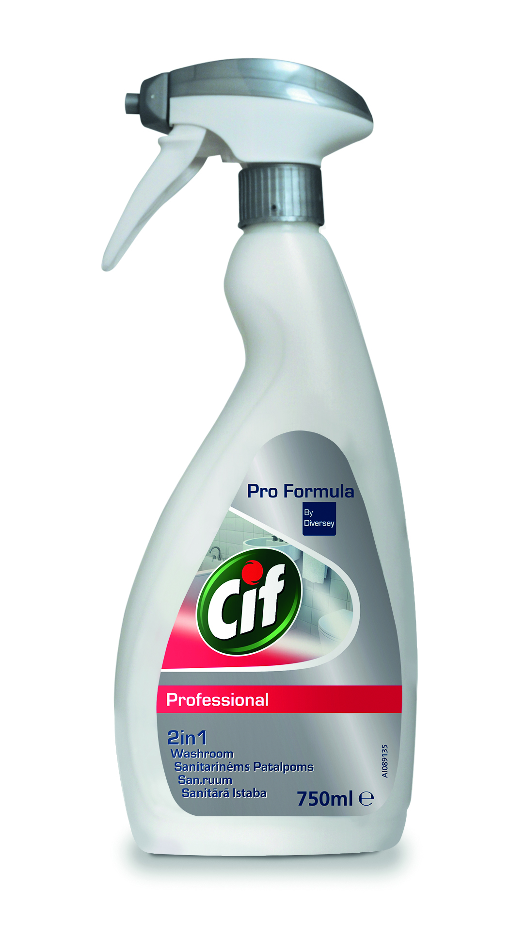 Cif Washroom 2 in 1 750ml фото